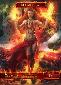 Red Elemental #12 (1/1)